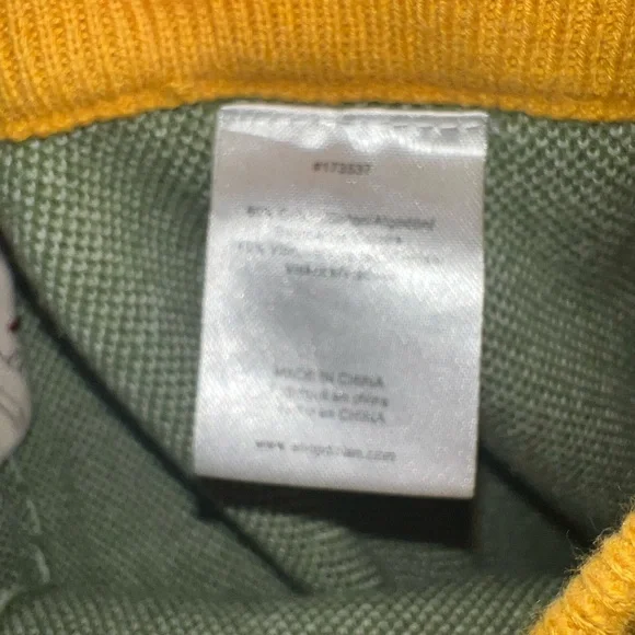 Dolan‎ High Waist Green and Yellow Shorts - Picture 6 of 7